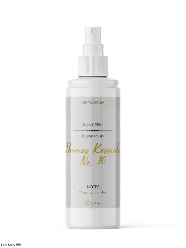 Thomas Kasmala No. 10 - Body Mist - 100ML
